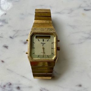 Vintage Pulsar Gold Dress Watch 1970's